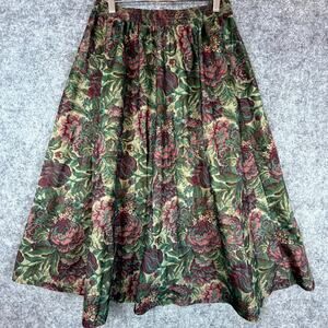 Vintage Inseparables A Line Skirt Womens 10 Cottagecore Tapestry Artsy Eclectic